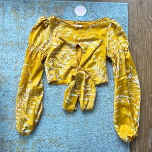 NEW Camila Coelho cropped blouse